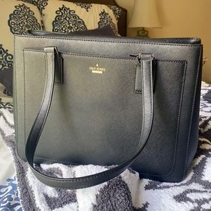 Kate Spade Black Leather Shoulder Bag